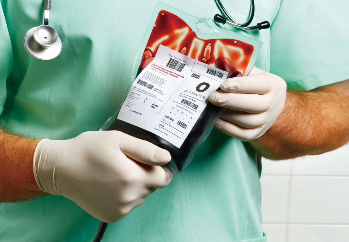 血袋医药标签产品卡